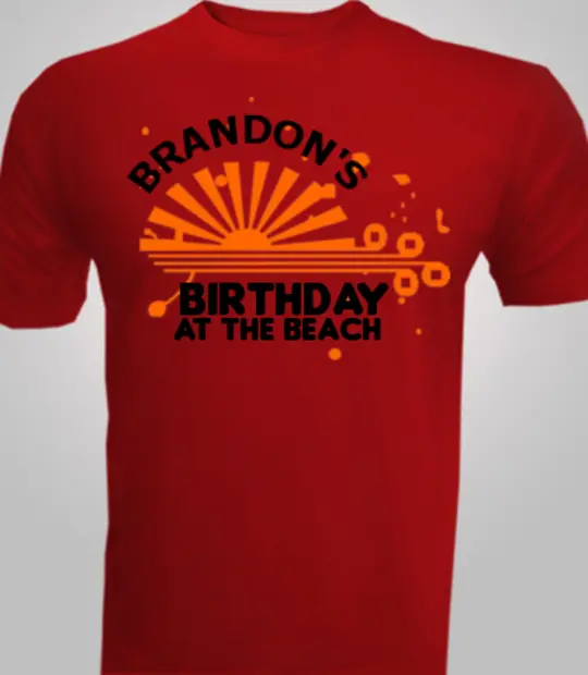 AT-THE-BEACH - T-Shirt