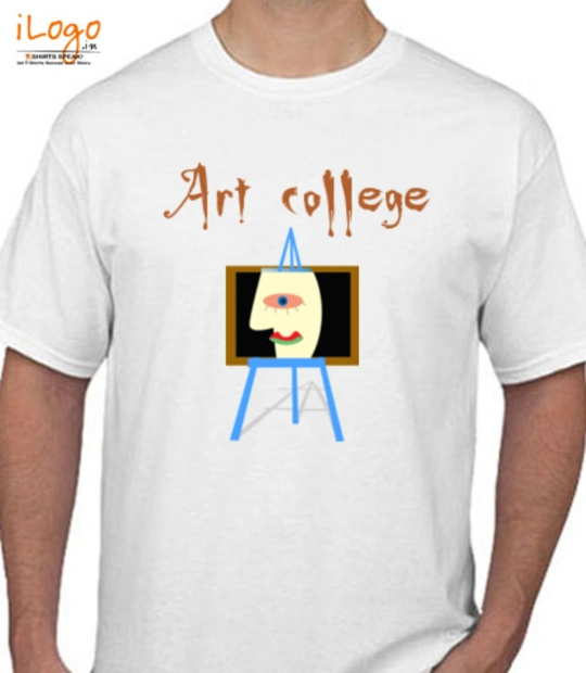 College Art_paint T-Shirt