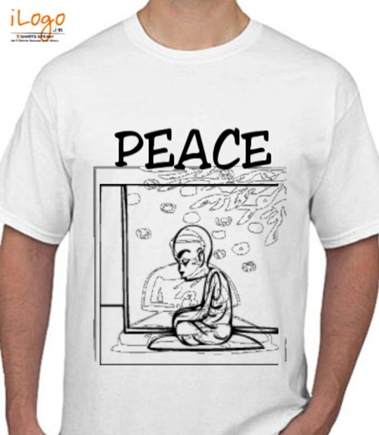 Buddha_Peace - Men's T-Shirt