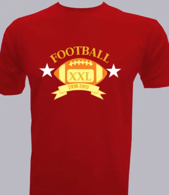 Red cartoon FOOTBALL-XXl T-Shirt
