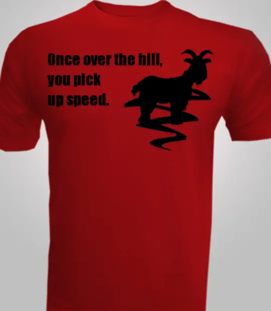 Walk Once-over-the-hill T-Shirt