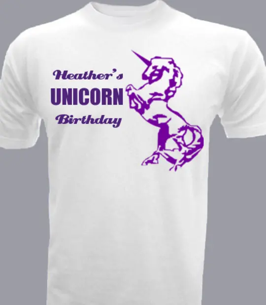 Google white L unicorn T-Shirt
