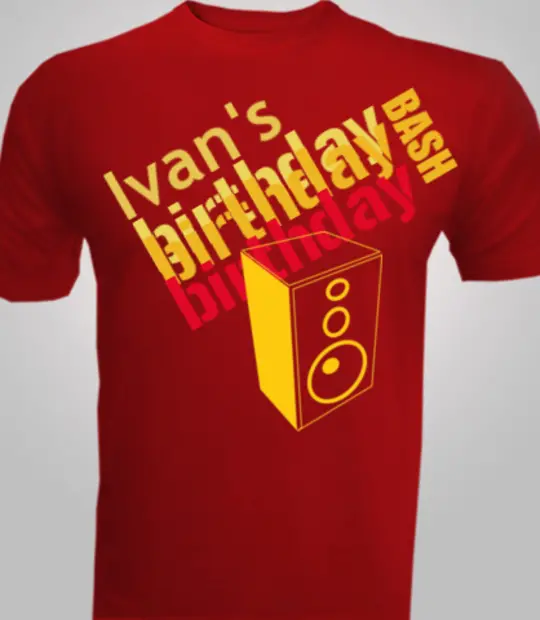  birthday-speakers T-Shirt