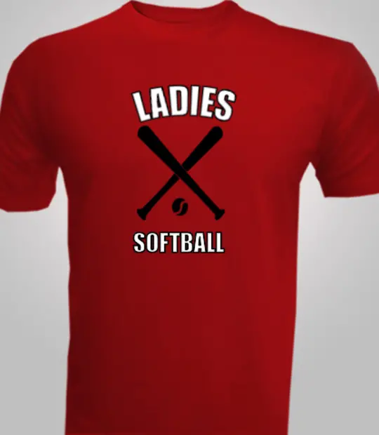 ladies-softball- - T-Shirt