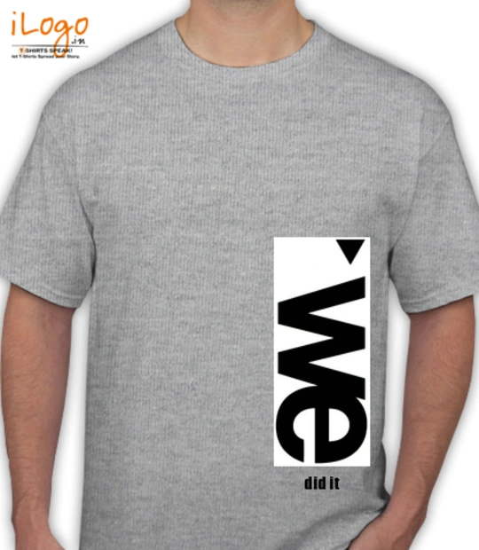 we - Men's T-Shirt