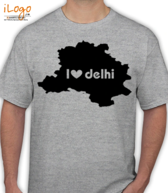 Dehli map delhi T-Shirt
