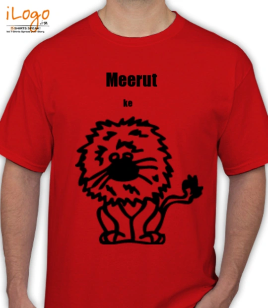 MeerutCheete - Men's T-Shirt