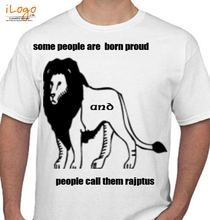 Rajput Men's R/N T-Shirt at Best Price [Editable Design] India