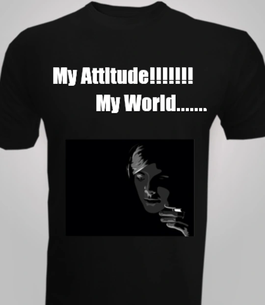 T shirt attitude T-Shirt