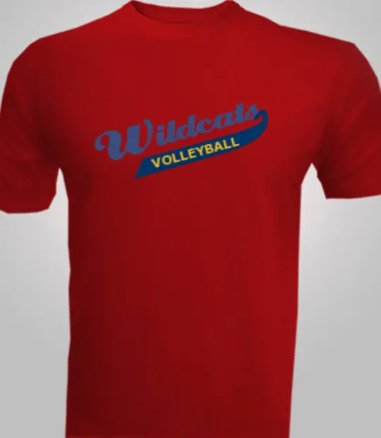Volleyball Wildcats-Volleyball- T-Shirt