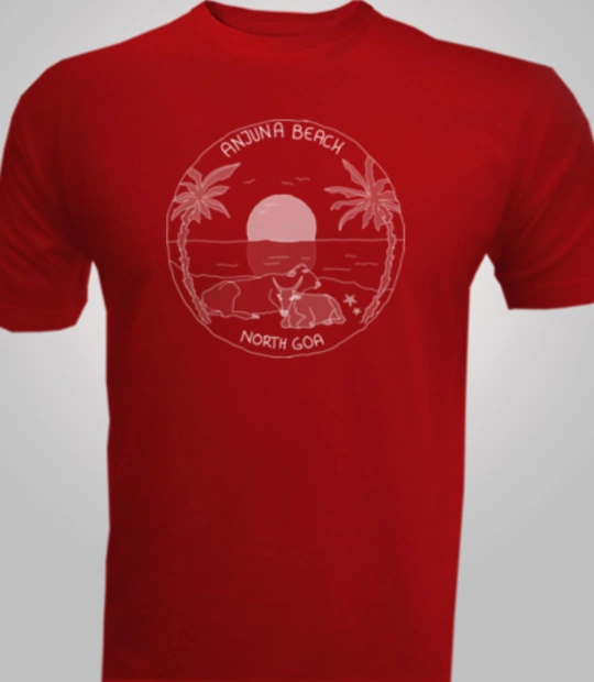 T shirts goa_Red T-Shirt