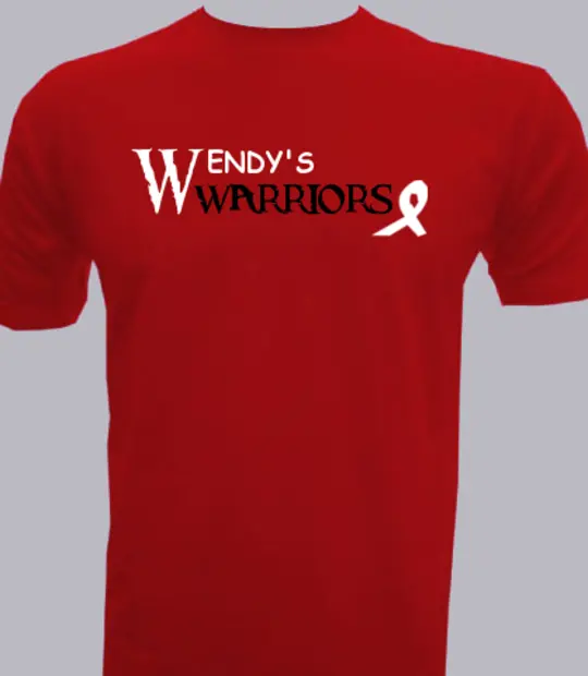 Red cartoon wendy-warriors T-Shirt