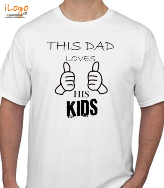 Father's Day dad_loves_kids T-Shirt