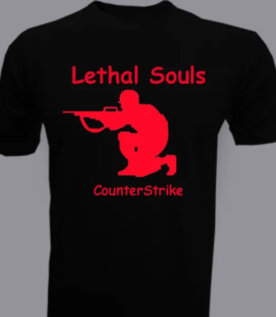 Black Heart in lethal-souls- T-Shirt