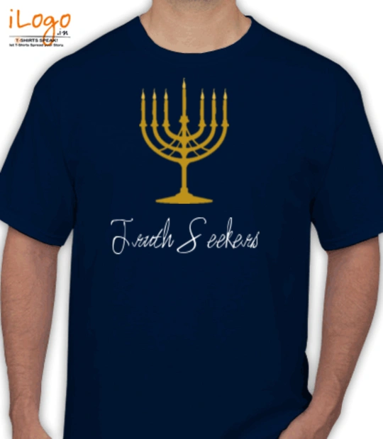 Aranca navy blue Truth-Seekers T-Shirt