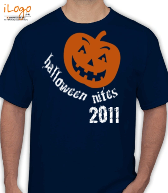 Aranca navy blue Halloween-nites T-Shirt