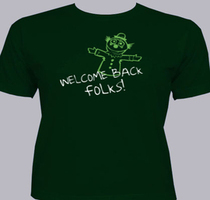 welcome-back Personalized Men's T-Shirt India