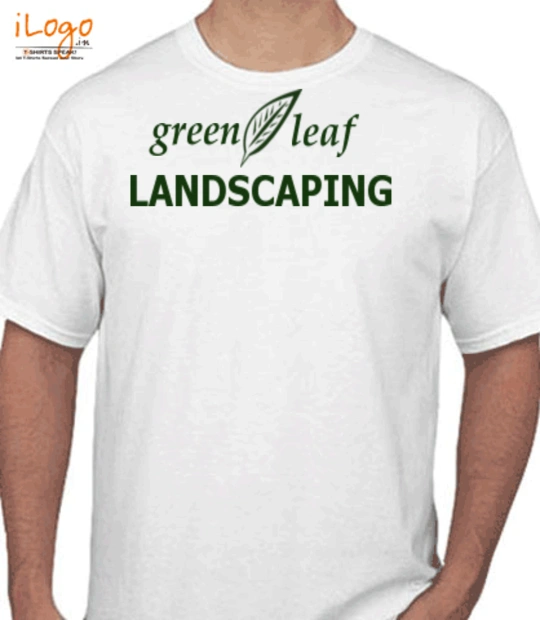 White ornament christmas tree Green-Leaf-Landscaping T-Shirt