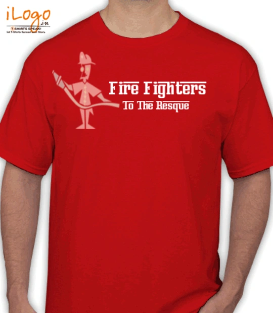 Fire Dept fire-resque T-Shirt