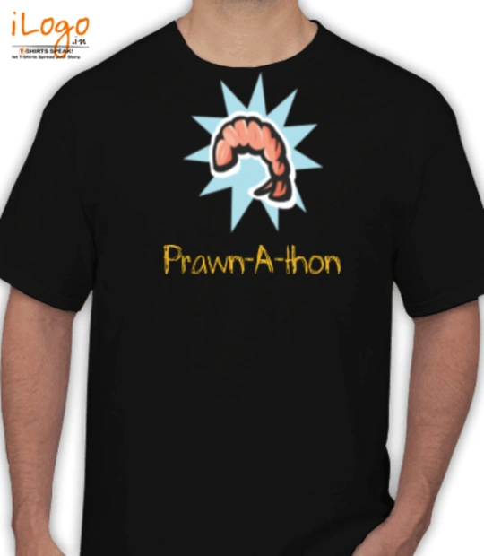 Black Heart in Prawn-a-thon T-Shirt