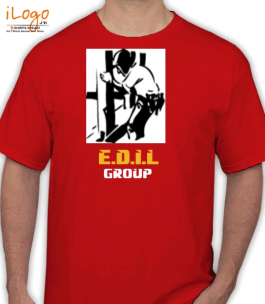 Red cartoon Edil-Group T-Shirt