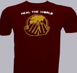 heal the world t shirt