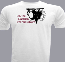 Drama Lights-camera-performance T-Shirt