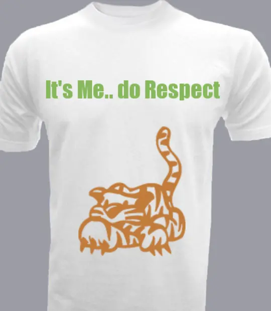 Design_genius tiger_respect T-Shirt