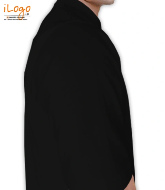 Black--round Right Sleeve