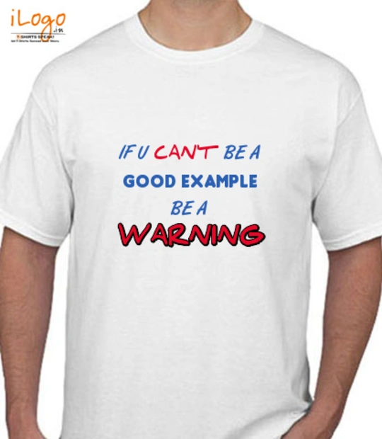 T shirt Warning T-Shirt