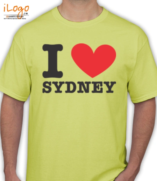Thomas muller balck yellow i love sydney T-Shirt