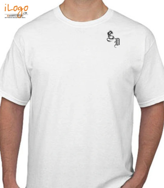 T shirt srtAC-whiteRed T-Shirt