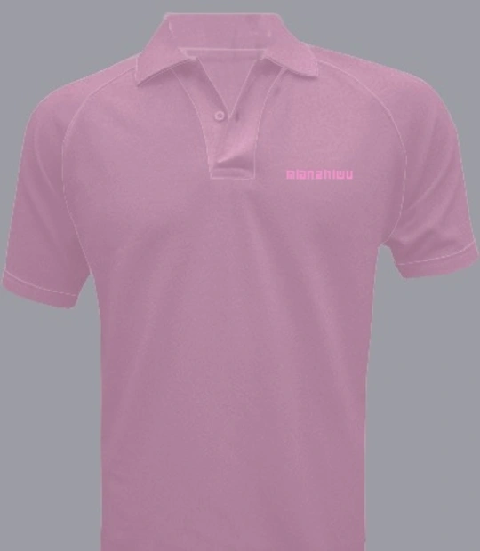 T shirt Polo-Pink T-Shirt