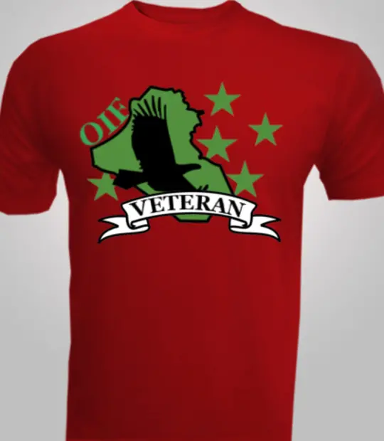 Military OIF-and--Vet- T-Shirt