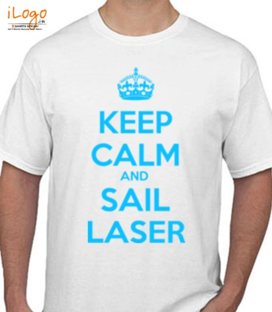 keepcalmlaser - Men's T-Shirt