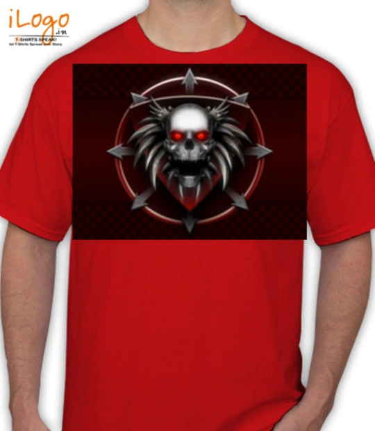 Tshirts Red_Skull T-Shirt