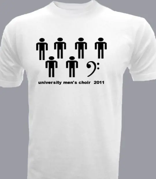 Play Music Mens-Choir- T-Shirt