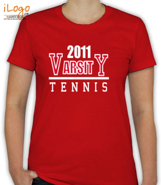 Super_Man_Red_White_and_Blue T Varsity-Tennis T-Shirt