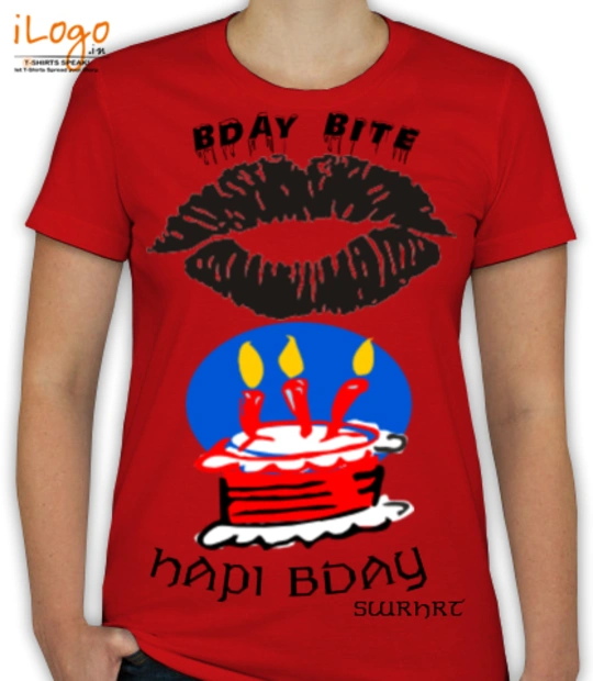 HER-BDAY- - Women T-Shirt [F]