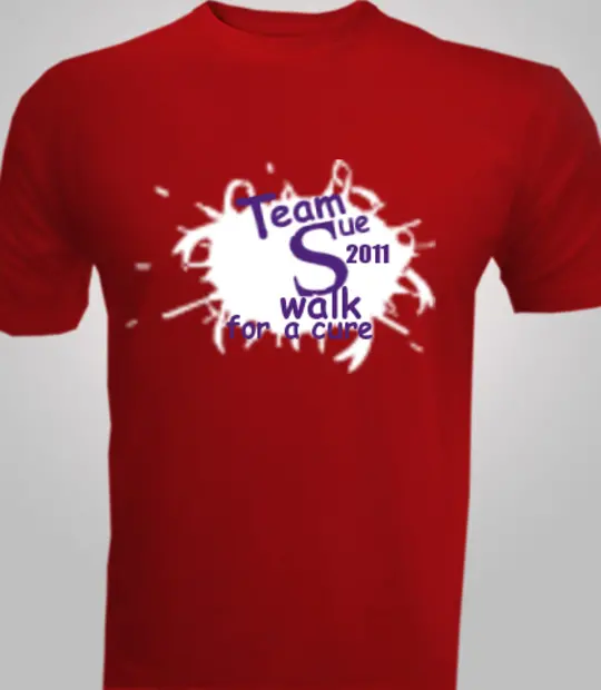 Run walk Team-Walk-for-a-Cure T-Shirt