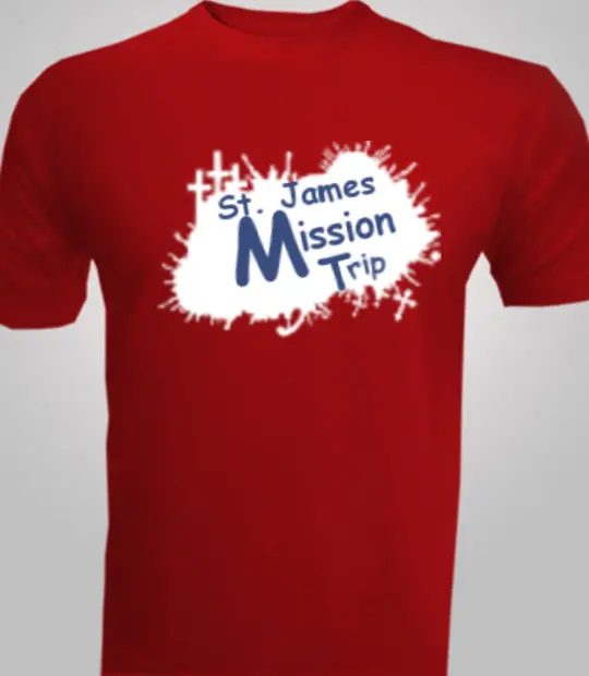 Charity run/walk St-and--James-Mission-Trip T-Shirt