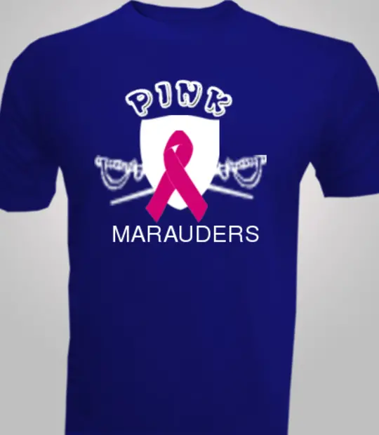 Charity run/walk Pink-Marauders- T-Shirt