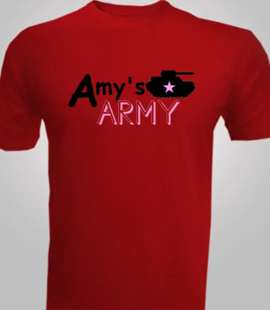 I walk Amys-Army T-Shirt