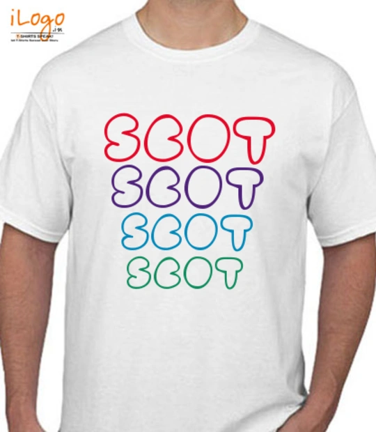 Tshirt scot-multi- T-Shirt