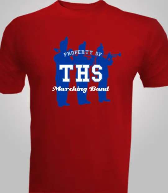 Jarry garcia band 2 THS-Marching-Band- T-Shirt