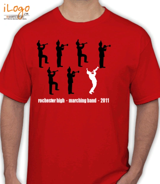 Play Music Rochester-Marching-Band- T-Shirt