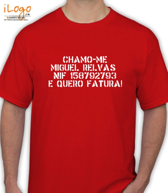 Tshirt Relvas_NIF T-Shirt