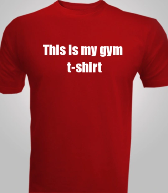 T Shirt Gym-tshirt T-Shirt