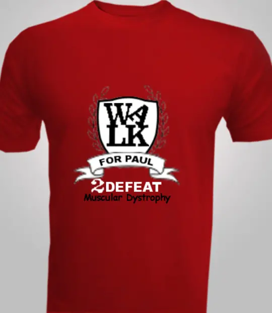 Run walk Muscular-Dystrophy-Walk T-Shirt