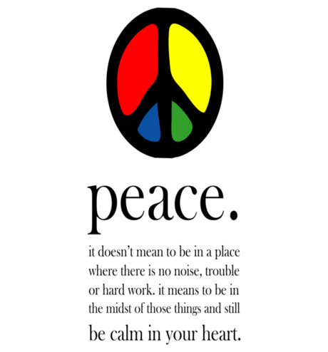 live in peace